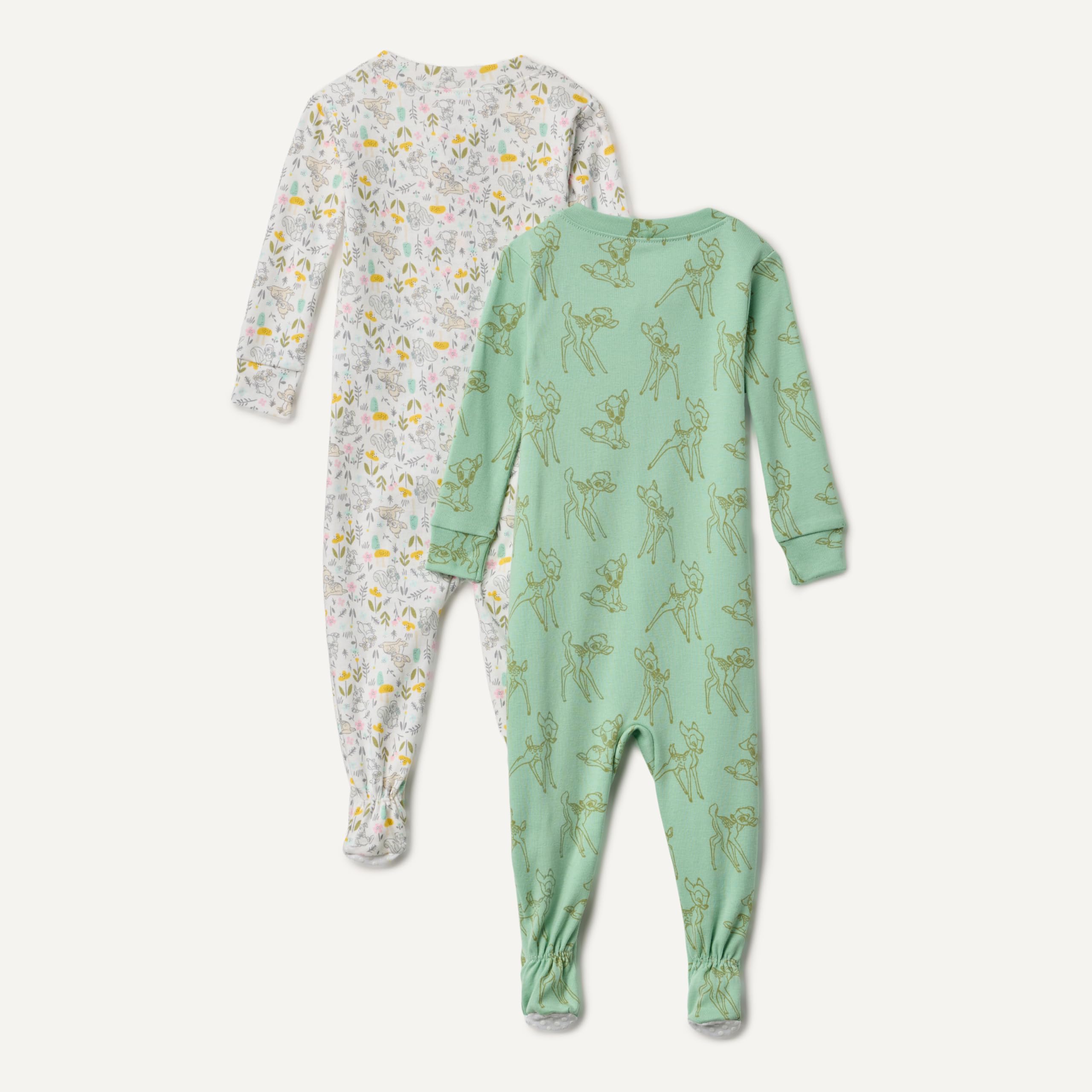 Amazon Essentials Unisex bebé Pijama Ceñido de Algodón con Pies