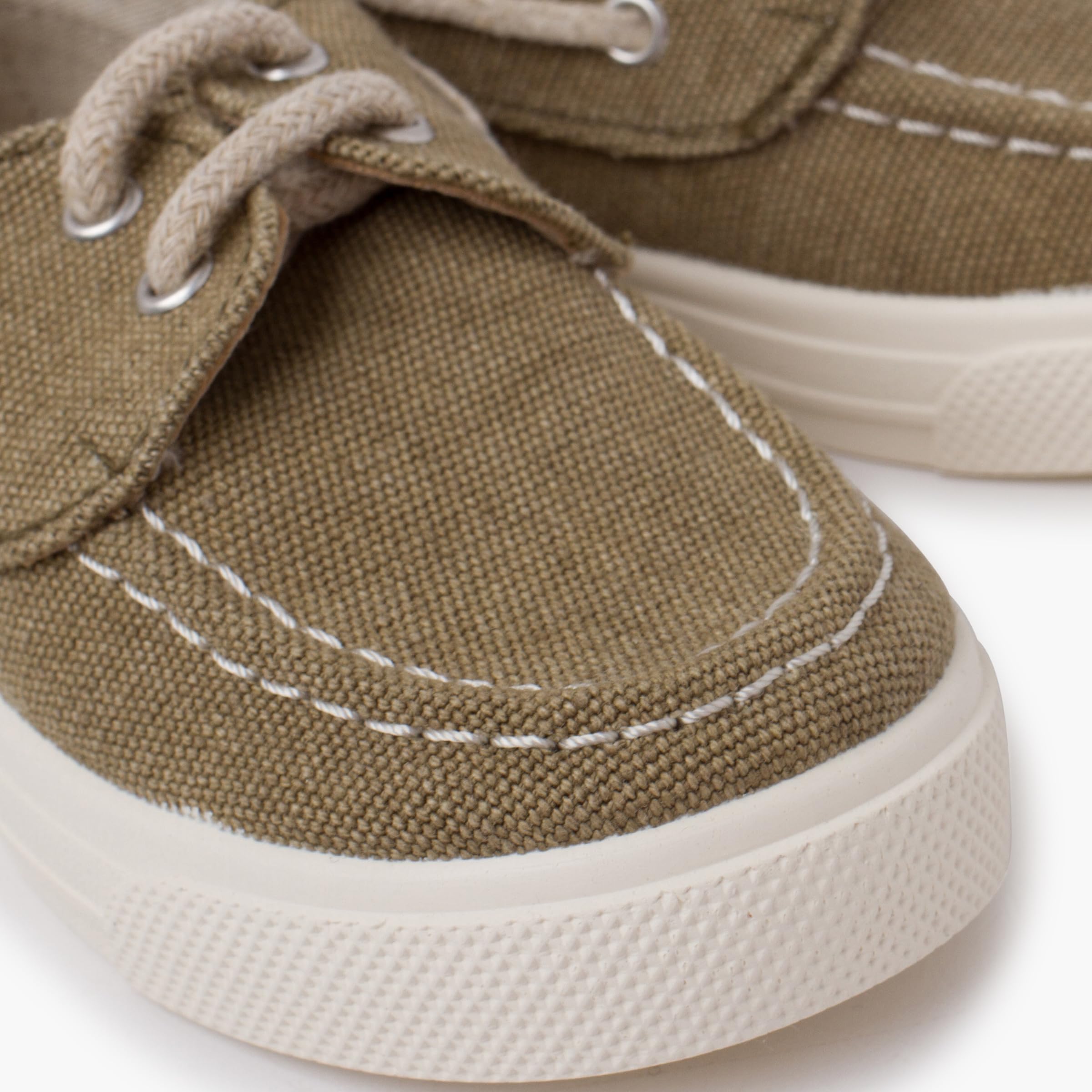 Pisamonas Letnie Żeglarskie Buty Dziecięce Z Organicznej Tkaniny Rozmiar 32 Kolor Khaki