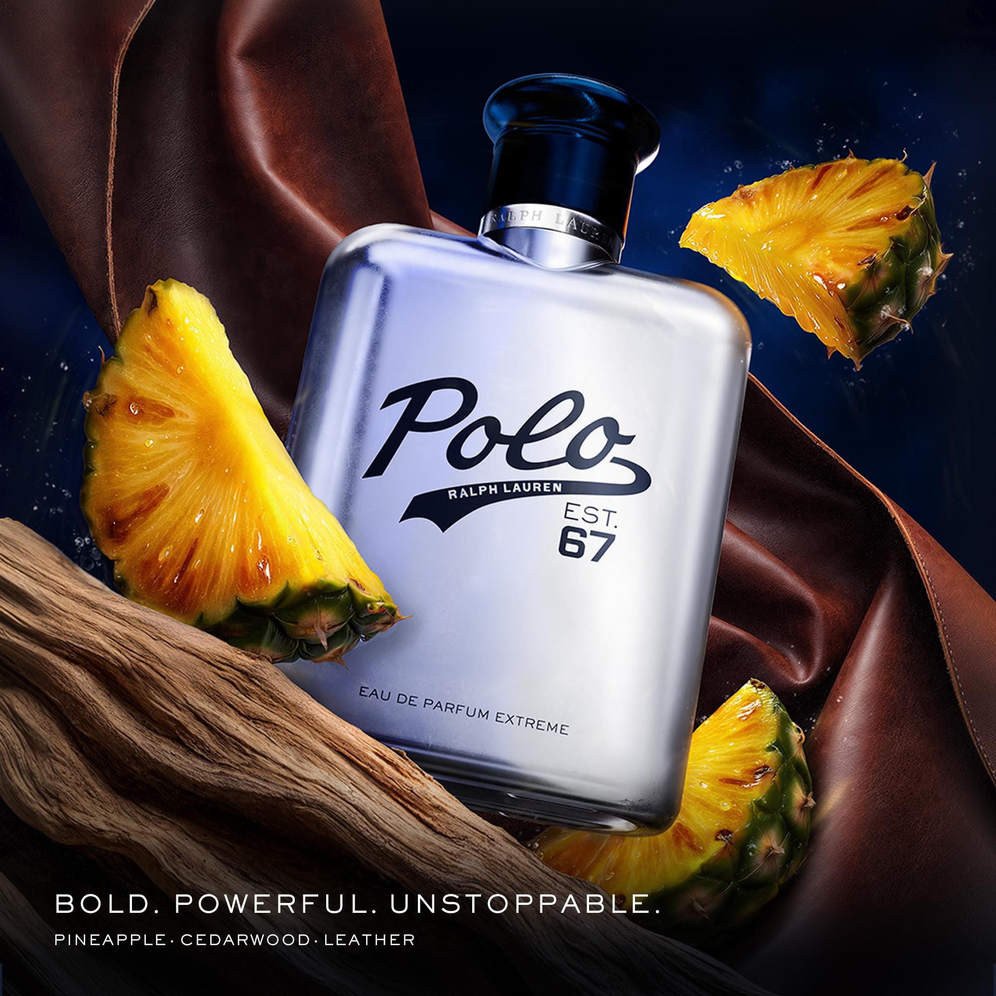 Ralph Lauren Polo 67 Eau de Parfum Extreme, Woody Scent with Caramelized Pineapple & Cedarwood for Men - 2