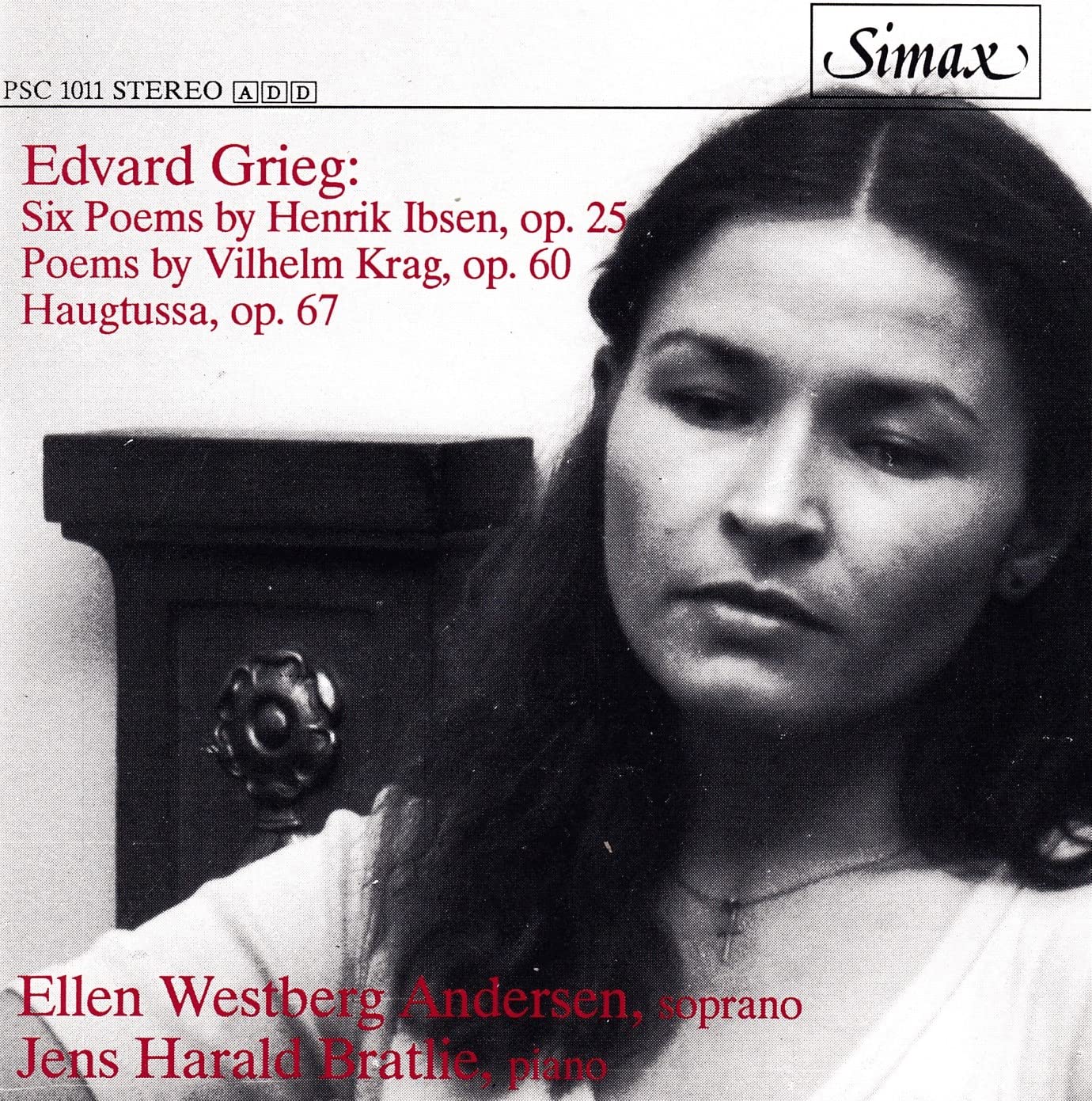 Grieg: Songs Op. 25, Op. 60 and Op. 67 [Audio CD]