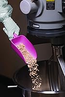 Vista 5 de Buyers Products Multi-Purpose Push Spreader + Vikan Remco cuchara manual de plástico codificada por