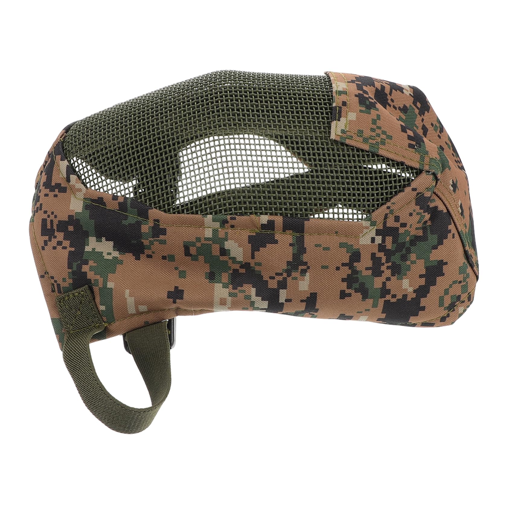 Abaodam Fencing Sport Face Mask Full Coverage Mesh Metal Safety Headgear Lightweight Breathable Replacement