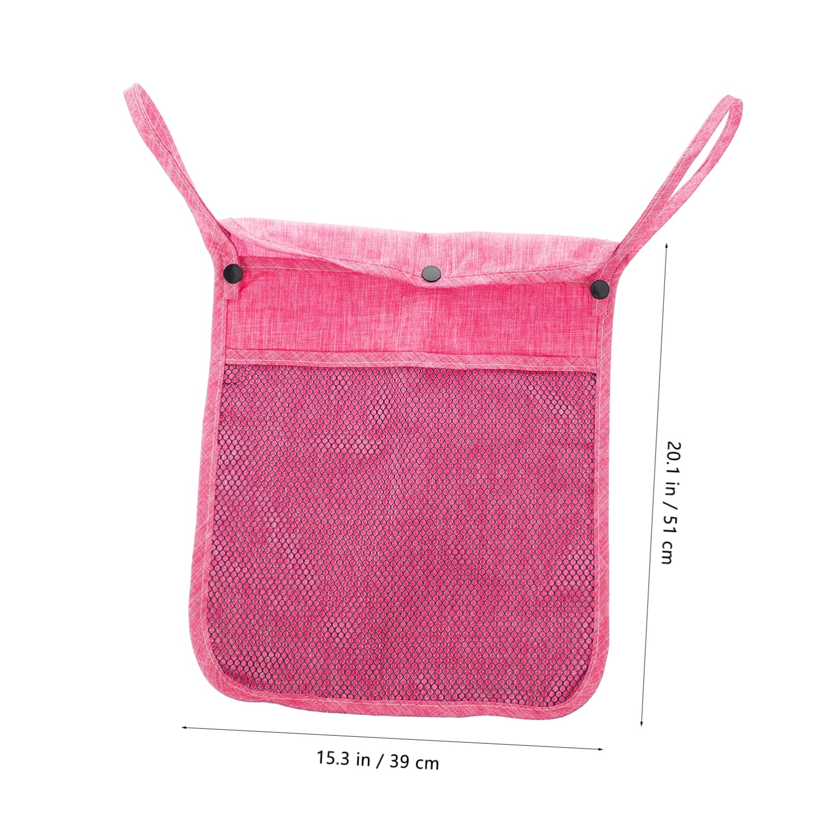 BESTonZON Stroller Hanging Bag Baby Stroller Organizer Bag Mesh Pockets for Toys Bottles and Essentials