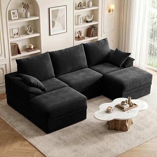 Canapé modulaire modulaire sans os de 271,8 cm avec… sur Amazon.ca