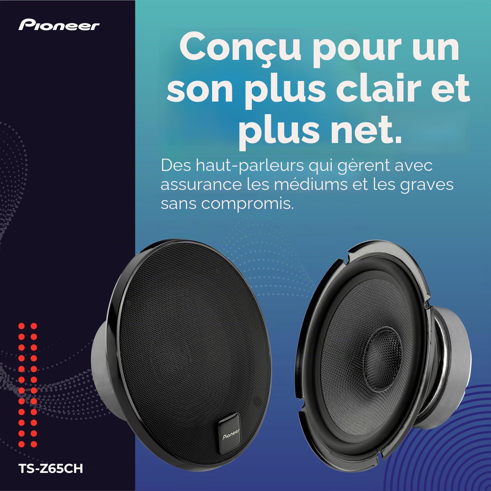 Pioneer TS-Z65CH | Système d'enceintes 2 Voies 17 cm (330 W)