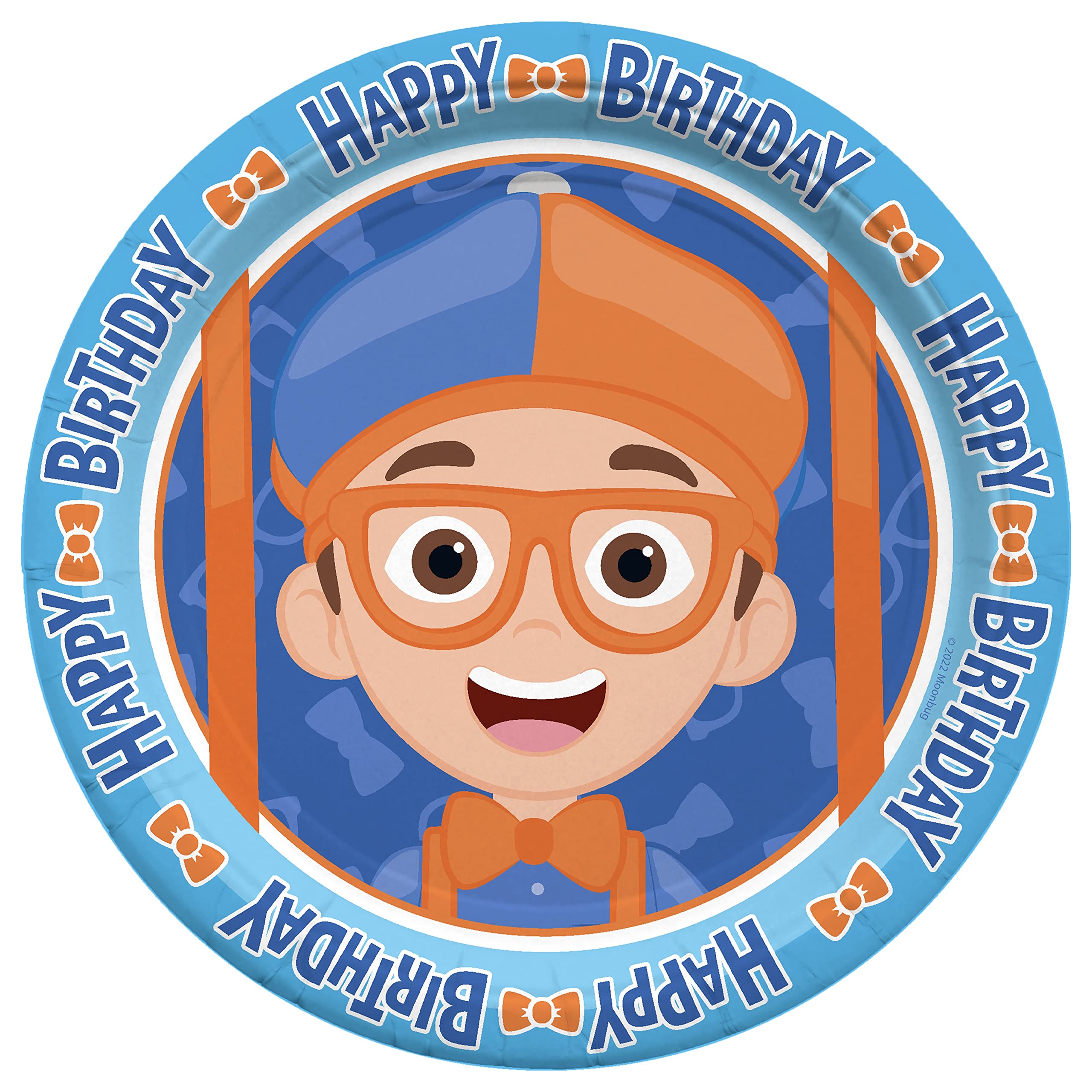 Buy Treasures Gifted Blippi Dessert Plates 24ct 7 Inch Blippi Party