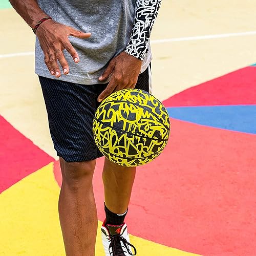 Miniatura 3 de AND1 Xcelerate - Balón de baloncesto de goma, listo para el juego, pelota de calle oficial de tamaño 7 (29.5 pulgadas), hecha para juegos de