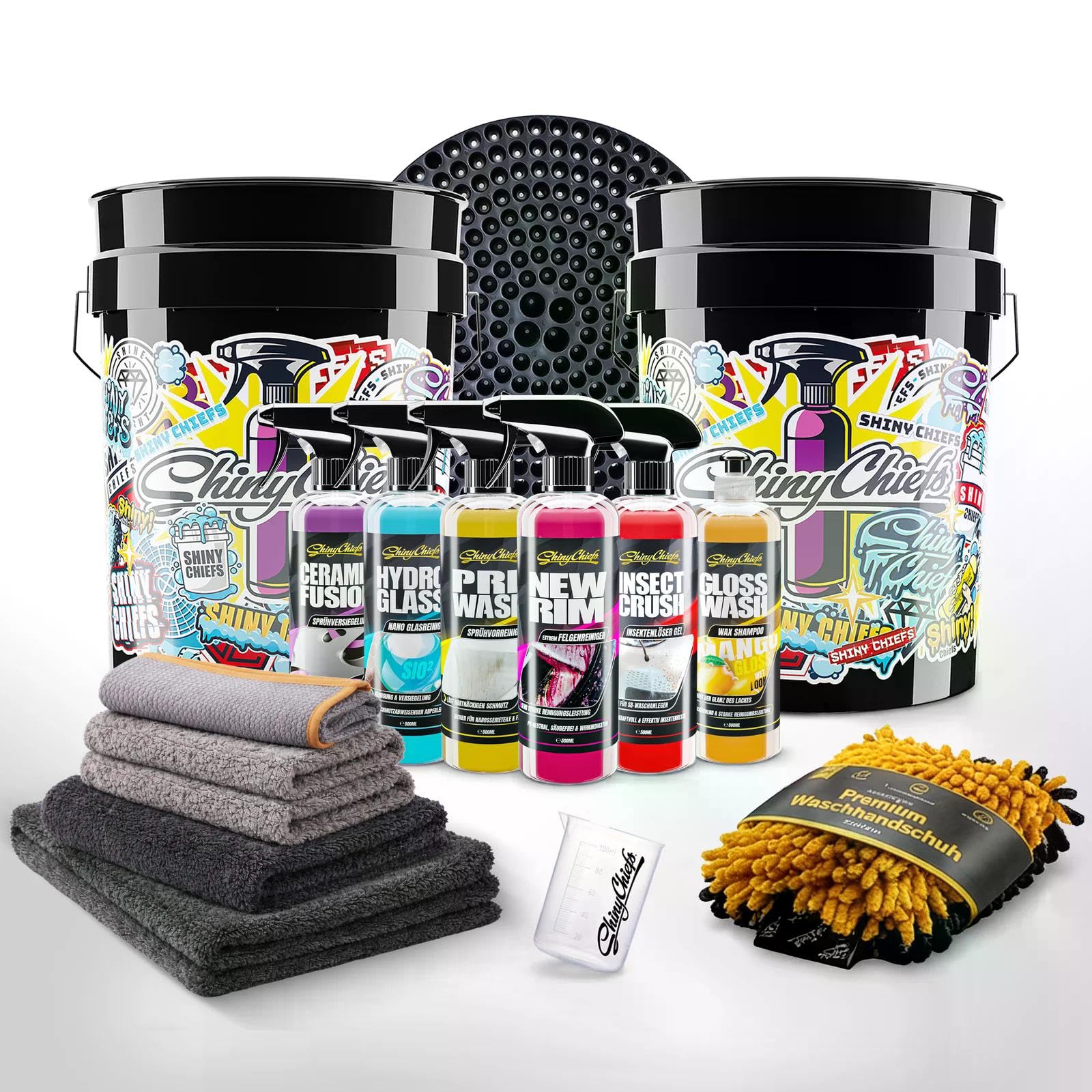 ShinyChiefs PRO PLUS Autopflege Set - Premium Komplettpaket