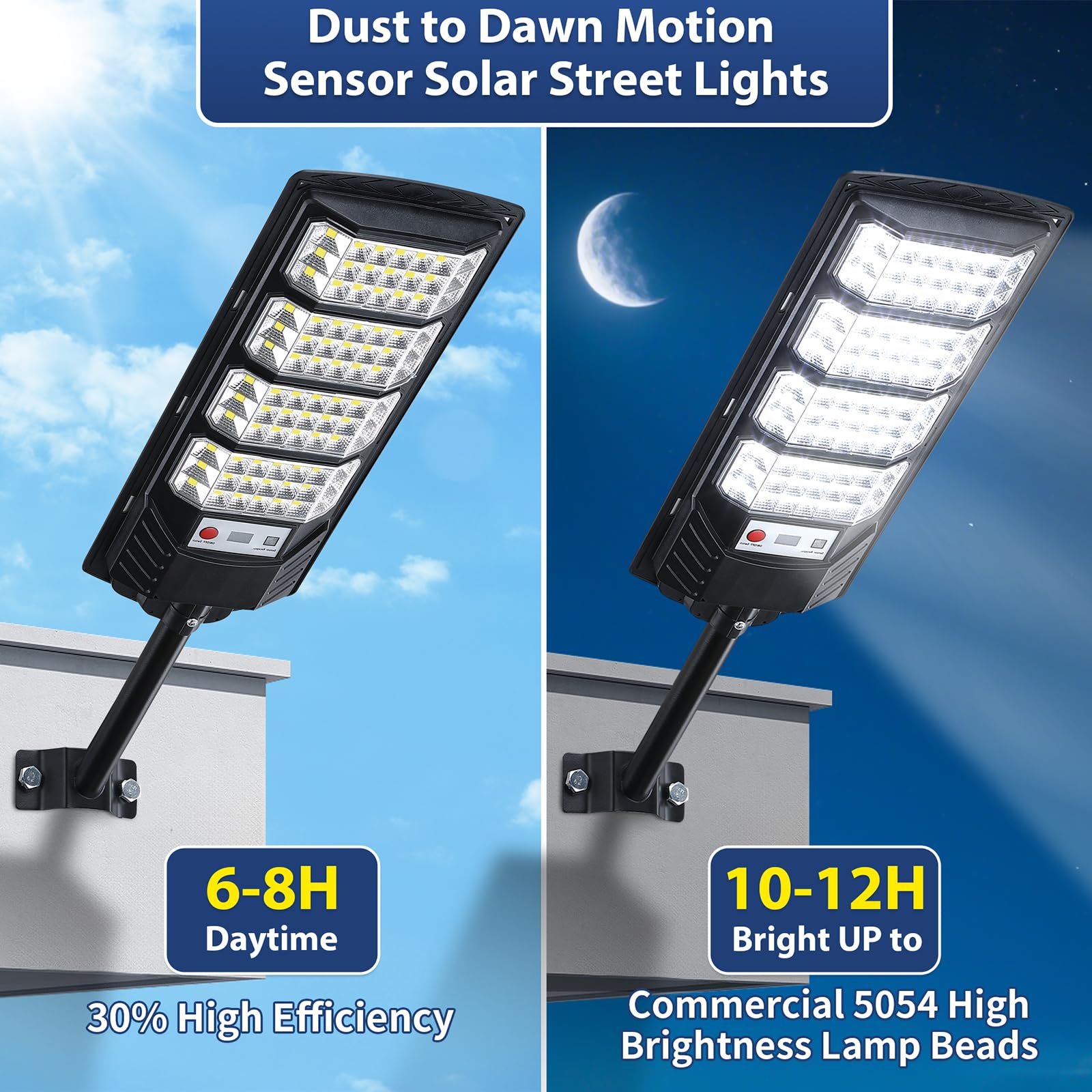 Solar Street Lights - Motion Sensor & FREE Shipping -3