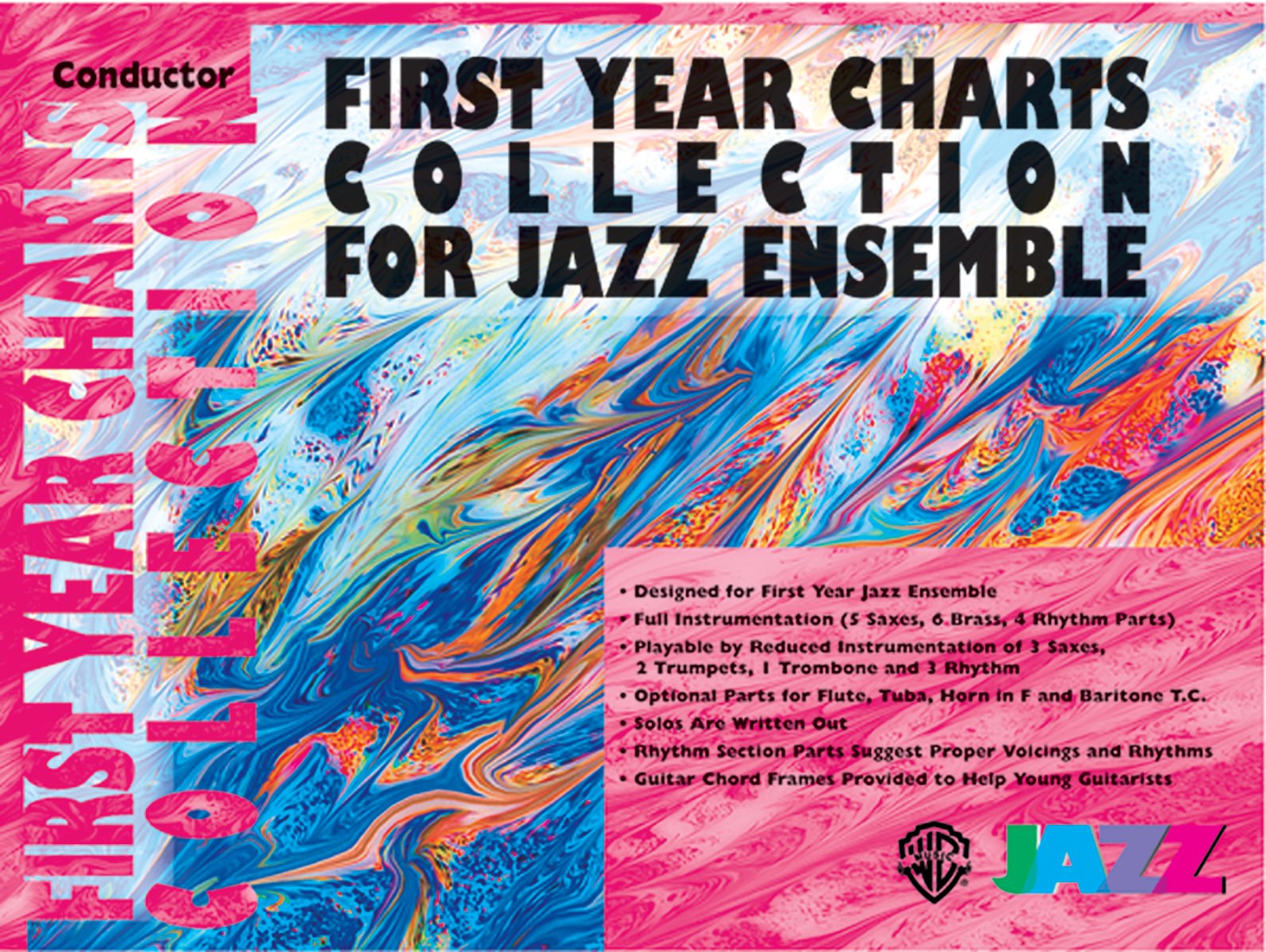 First Year Charts Collection for Jazz Ensemble: Conductor, Book & CD