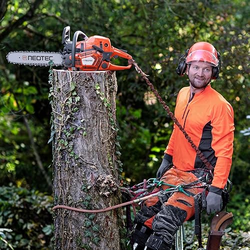 Miniatura 8 de NEO-TEC Cadena de motosierra de 12 pulgadas, paso LP de 38 pulgadas, calibre de 0.043 pulgadas, 45 eslabones de transmisión para Dewalt DCCS620,