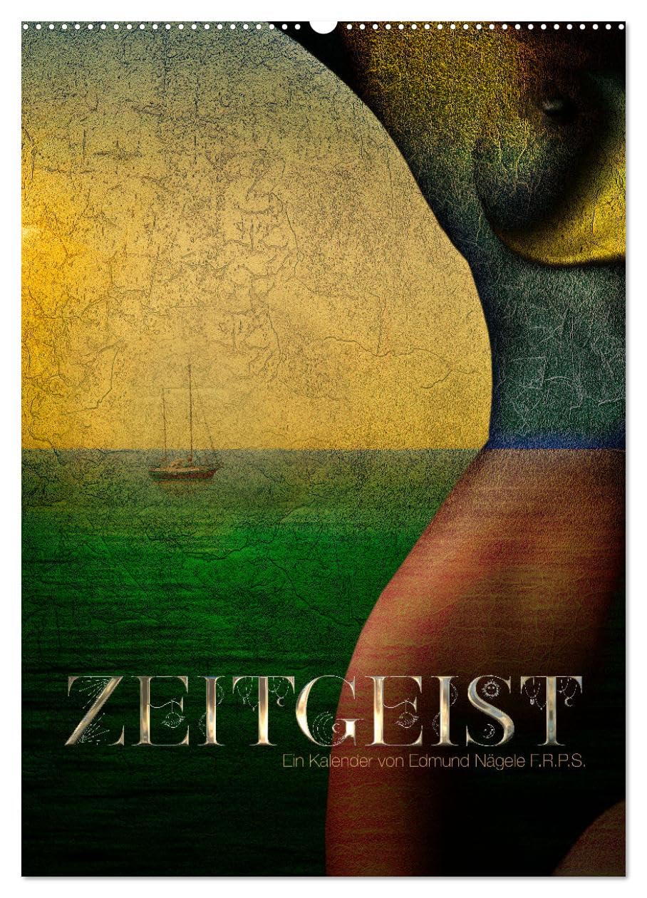 CALVENDO - Zeitgeist (Wandkalender 2027 DIN A2 hoch), Monatskalender: Zeitgenössische digitale Foto Kunst für Heim und Büro