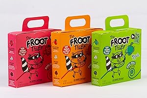 Froot Thief 15-Pack Variety Fruit Whips: Sweet Fruit Snacking Temptation