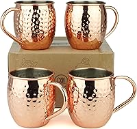 Vista 1 de Tazas PG de cobre para cóctel Mula de Moscú