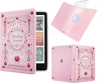 Magnetic Book Cover Case for 7'' Kindle Paperwhite & Colorsoft