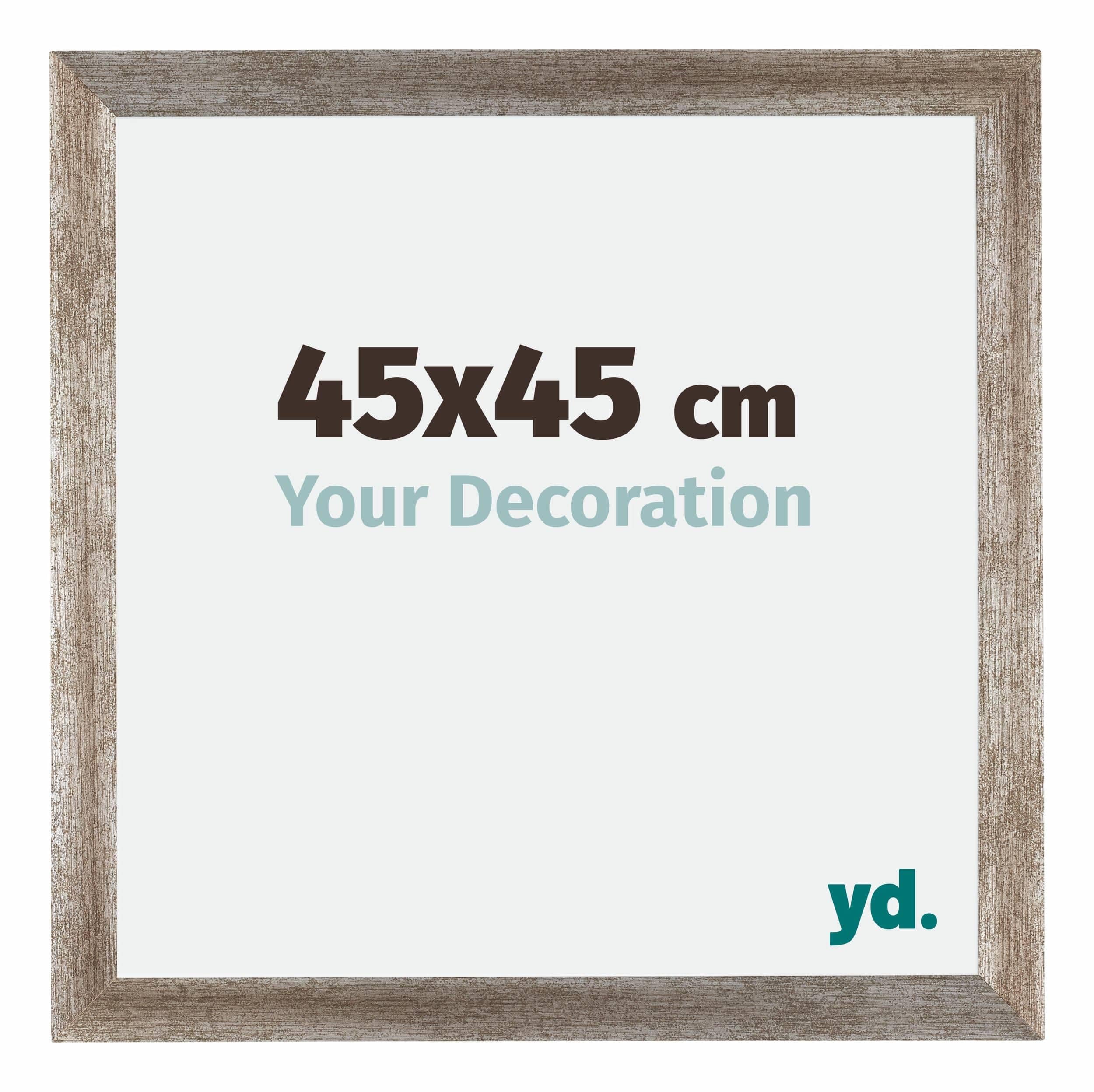 Your Decoration - Picture Frame 45x45 cm - Metal Vintage - Decorative Wall Frame in MDF with Antireflection - Frame 45x45 - Mura — image 1