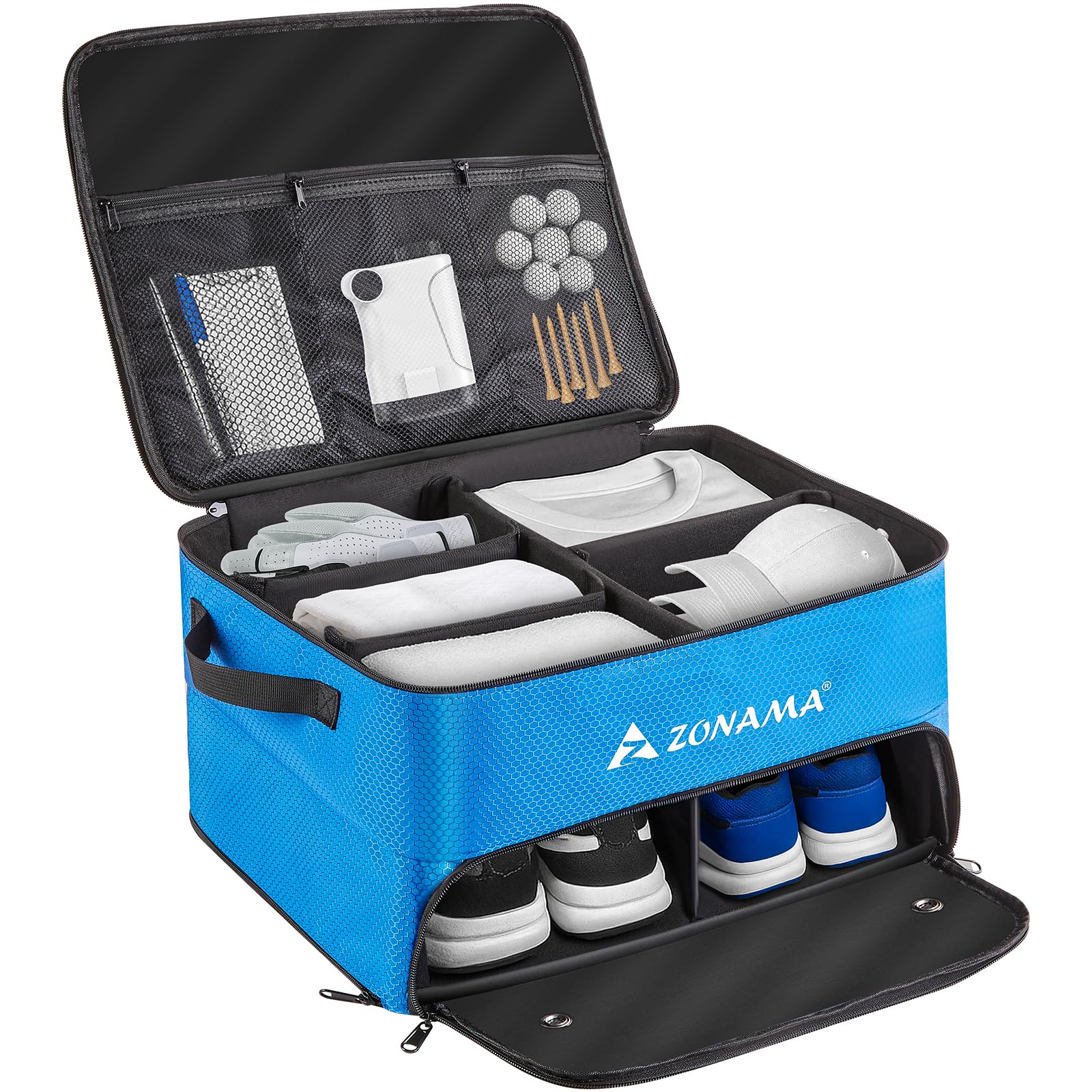 Amazon.com: Golf Trunk Organizer, 3 Layers Large Space Car Trunk