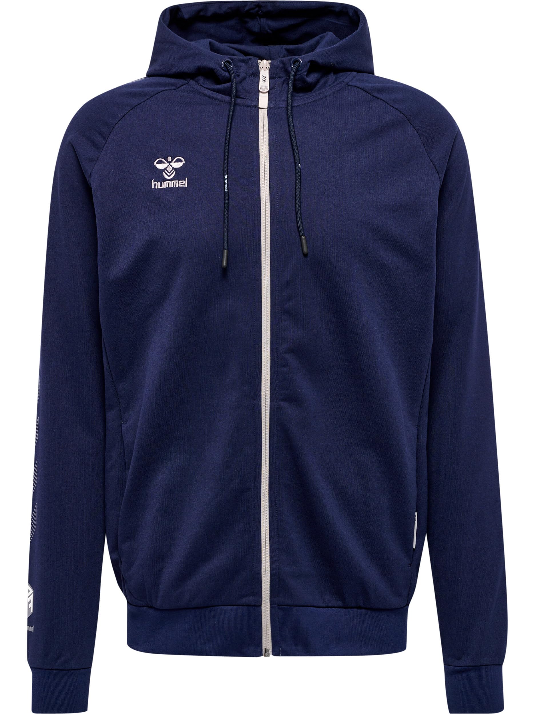 hummel Unisex Hmlmove Grid Cotton Zip Hoodie Hooded Sweatshirt