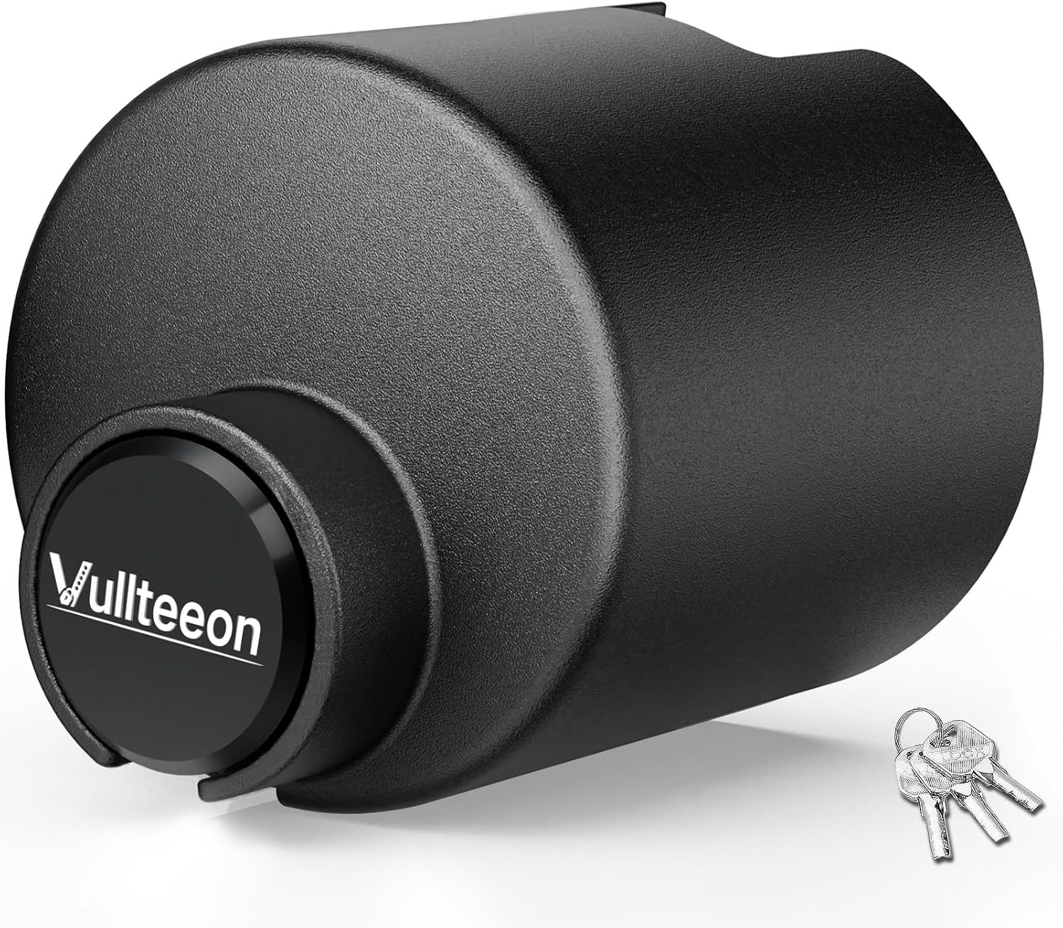 2026 Vullteeon Universal Trailer Hitch Lock, Fit for 2-5/16" 2" 1-7/8" Couplers, Anti-Theft Max Security Tongue Locks, Solid Steel Enclosed Design Coupler Lock for Boat, RV, Camper, Utility Trailer