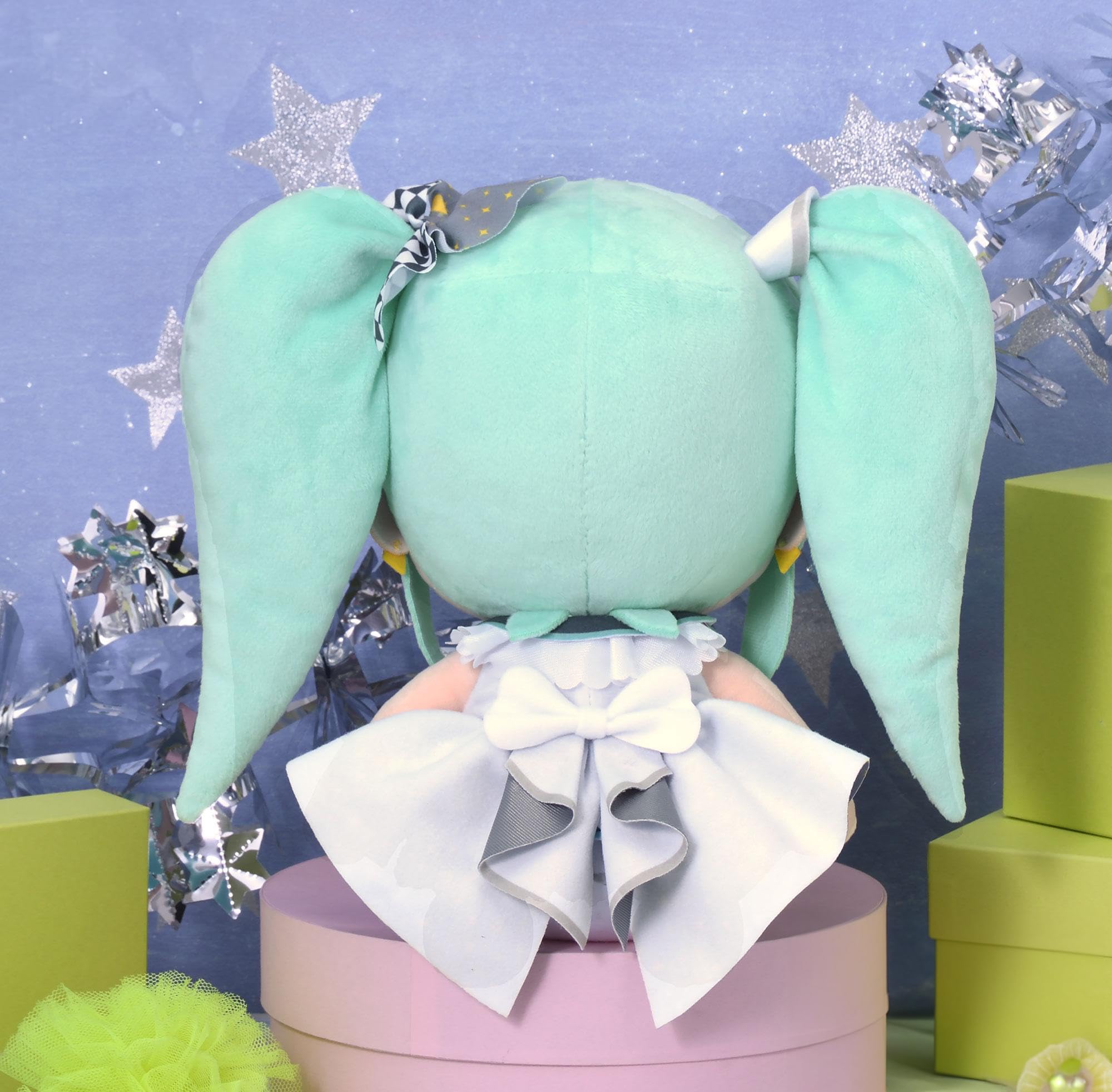 Amazon.co.jp: セガ ふわぷち初音ミク カラフルステージ! L ぬいぐるみ