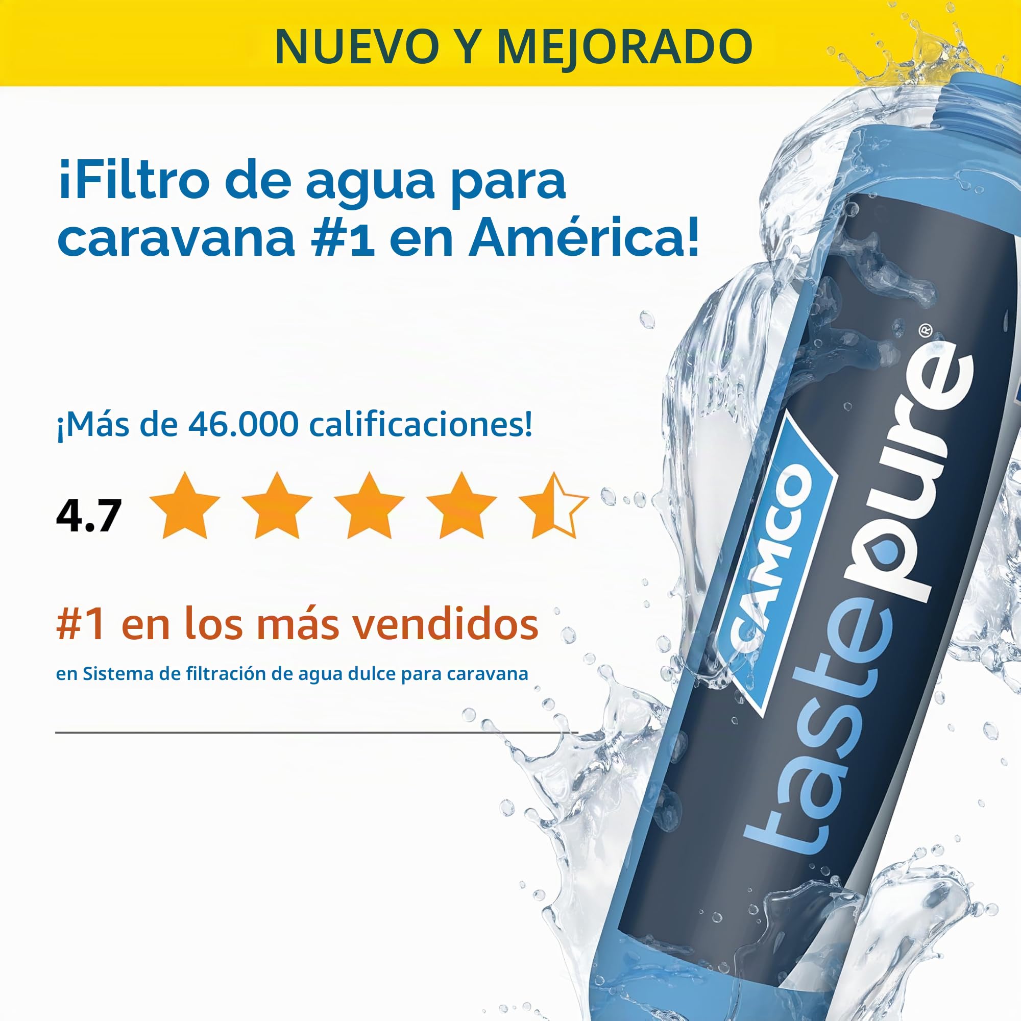 Camco TastePURE - Filtro de Agua