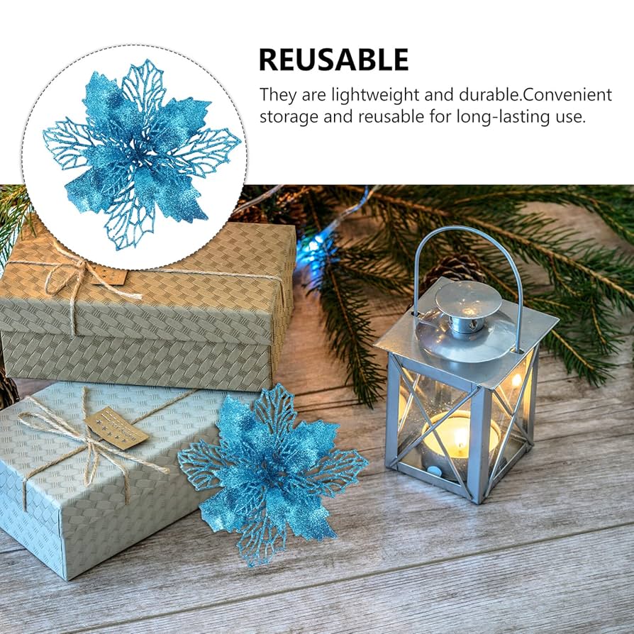 Amazon.co.jp: MUCKLILY クリスマス 飾り 造花 クリスマスツリー