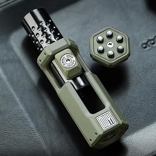 Miniatura 9 de WANERSEN Pistola Bolt Push Egg Fidget Slider Finger Spinner Toy Háptic Coin PPB Juguete de descompresión para adultos