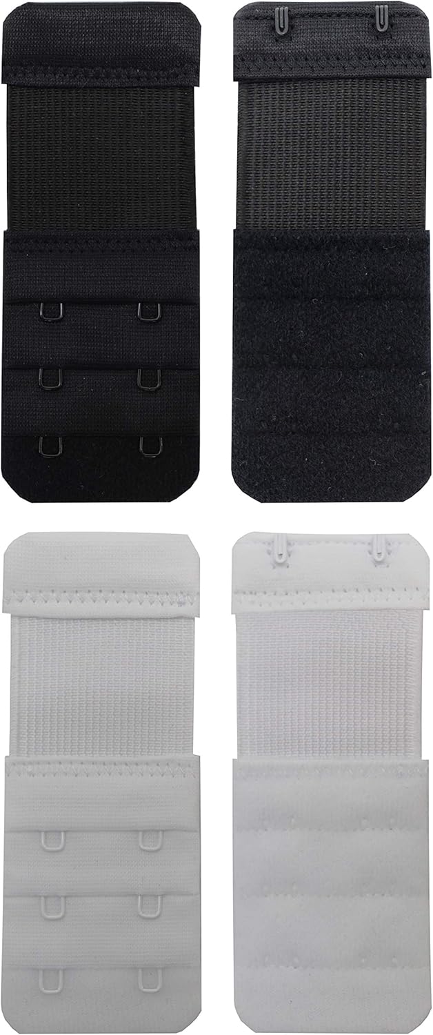 Tamlien 2 Hook Bra Extenders,Stretchy Soft and Comfortable Bra Strap Extender - Image 6