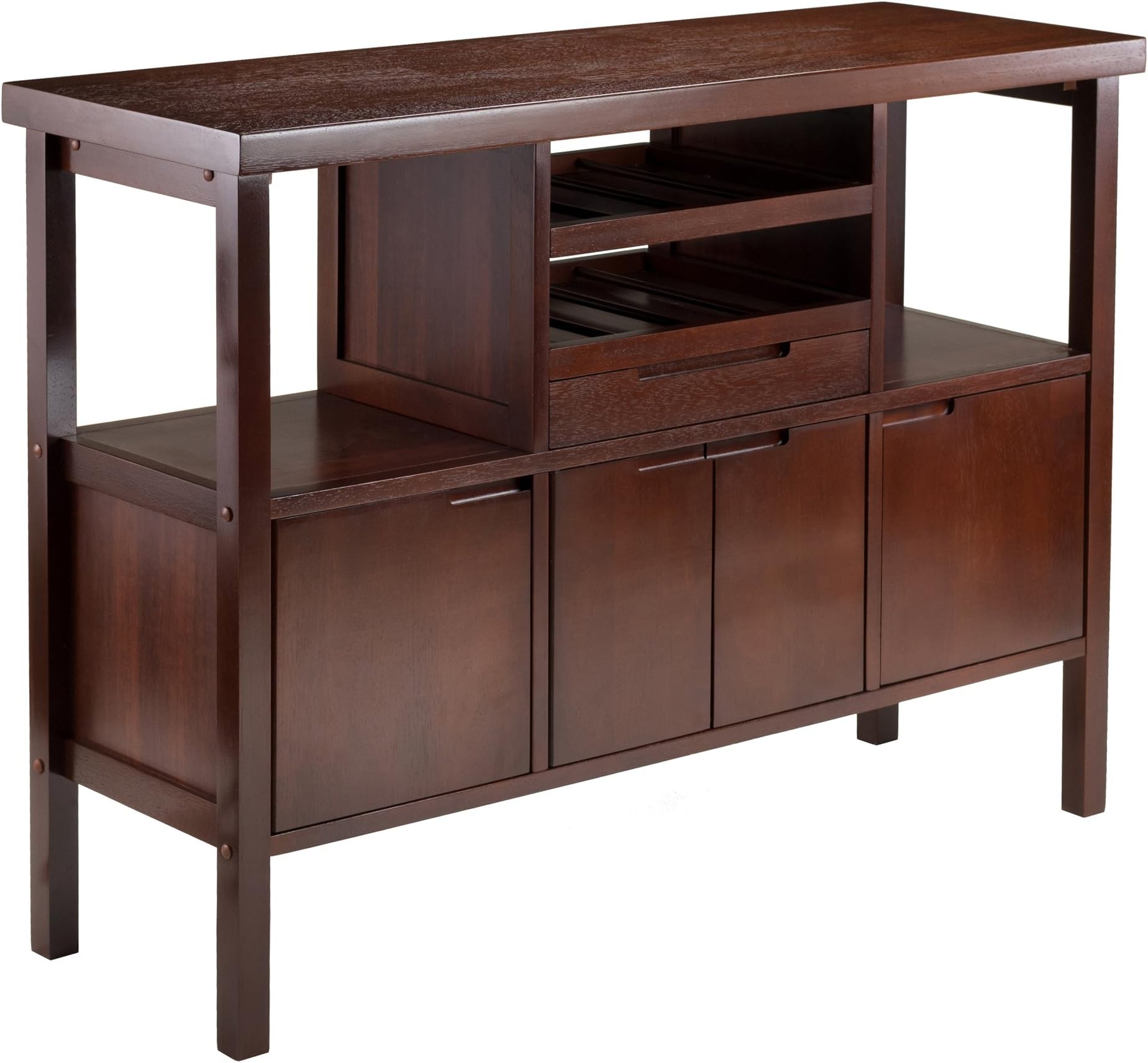 WinsomeDining, Wood, Brown, 45.98"W x 34.02"H x 15.98"D