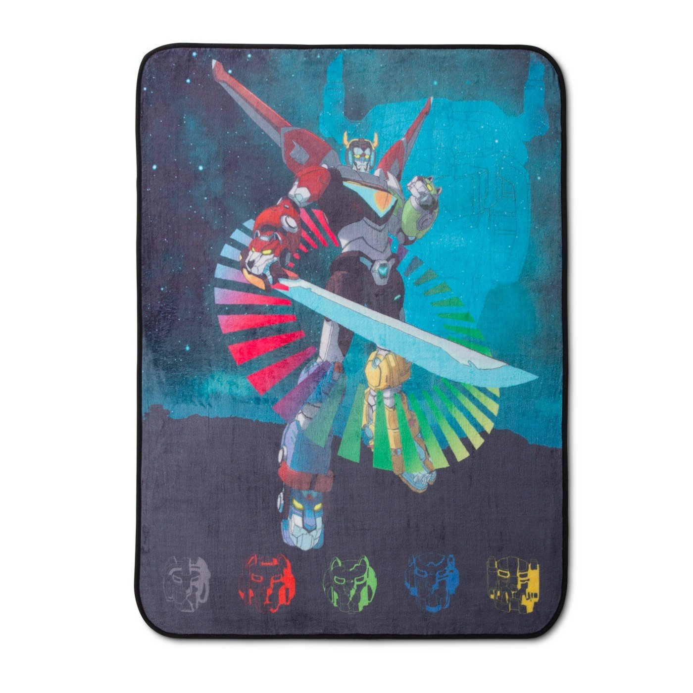 Voltron ヴxorutoron Legendary Defender Plush Throw 46 x 60