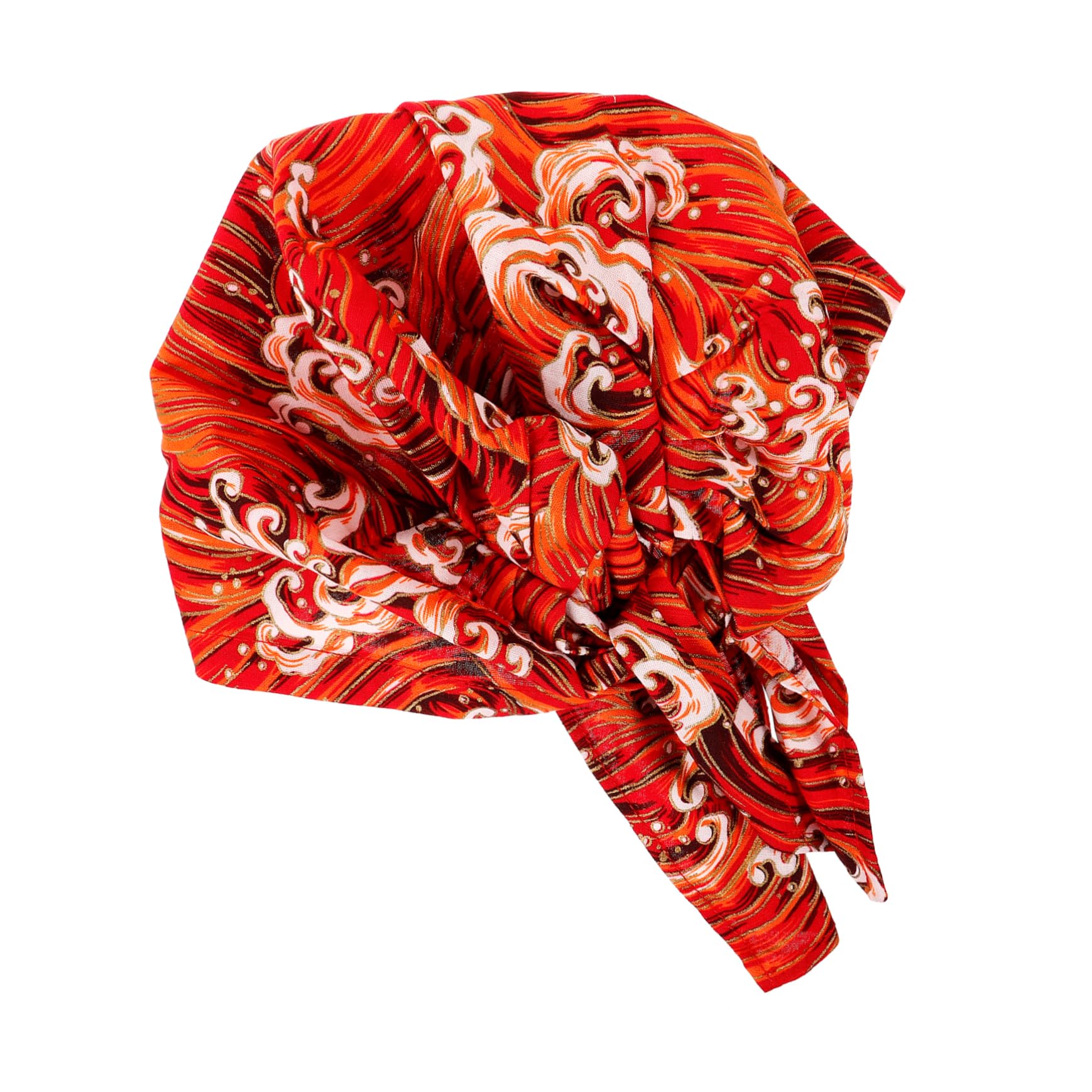 Cabilock Sombrero De Chef Gorras Pañuelo En La Cabeza Sombrero De Trabajo Decorativo De Cocina Resistente Desgaste Universal De Cocina Transpirable