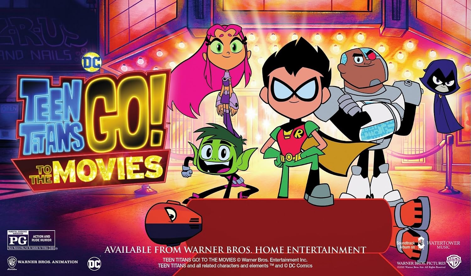 Teen Titans Go! to the Movies [Blu-ray + DVD + Digital HD] image 5