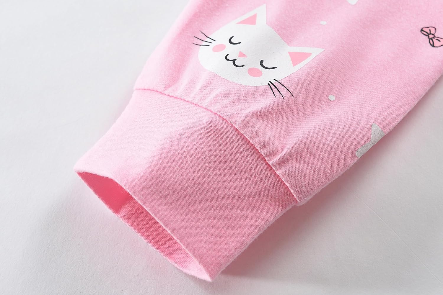 Little Hand Kids Girls Long Sleeve Pajamas Unicorn Sleepwears Dinosaur Pajama Cute Cat Pjs for Toddler Clothes 2-7 Years - Image 6