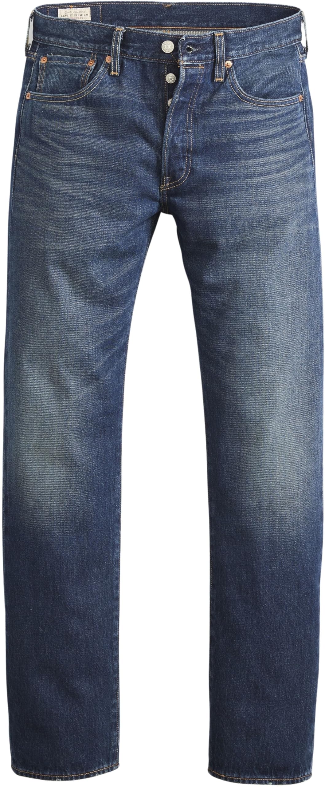 Levi's 501 Original Fit, Jeans Uomo, On The Borderline, 32W / 32L
