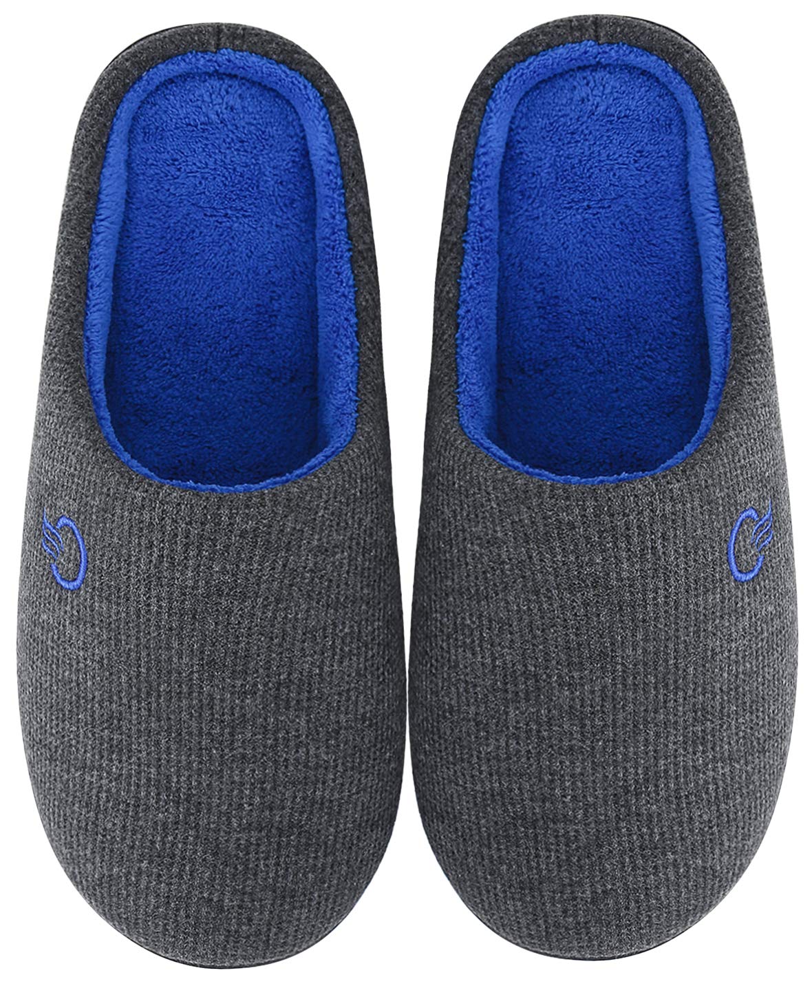 Mishansha Unisex Pantofole Casa/Esterno in Memory Foam - Calde leggere Morbide Comode e Antiscivolo