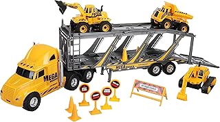 New Bright 22" Free Wheel Mega Construction Hauler Set, Model Number: 1333NB