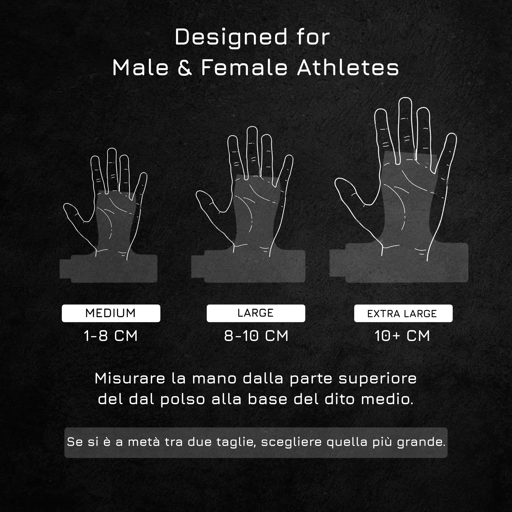 BREAKING LIMITS Paracalli Crossfit - Guanti da Allenamento - Guanti Palestra per Allenamento, Sollevamento Pesi, Ginnastica - Accessori per Uomini e Donne