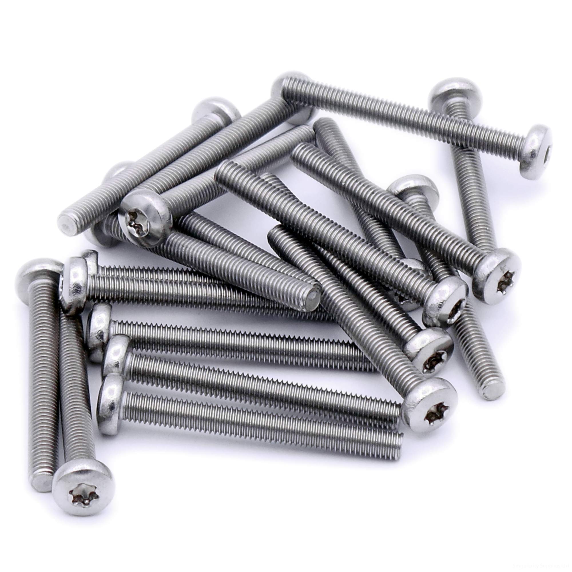 Singularity Supplies M5 (5Mm X 28Mm) Tx Pan Machine Screw (Bolt) - Stainless Steel (A2) (Pack Of 20)