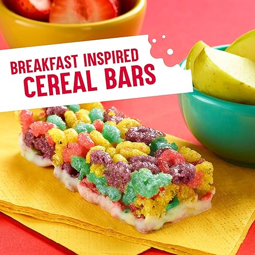 Miniatura 4 de Kelloggs Froot Loops - Barras de cereales comida On The Go Snacks aperitivos para niños 6 unidades originales paquete de 8