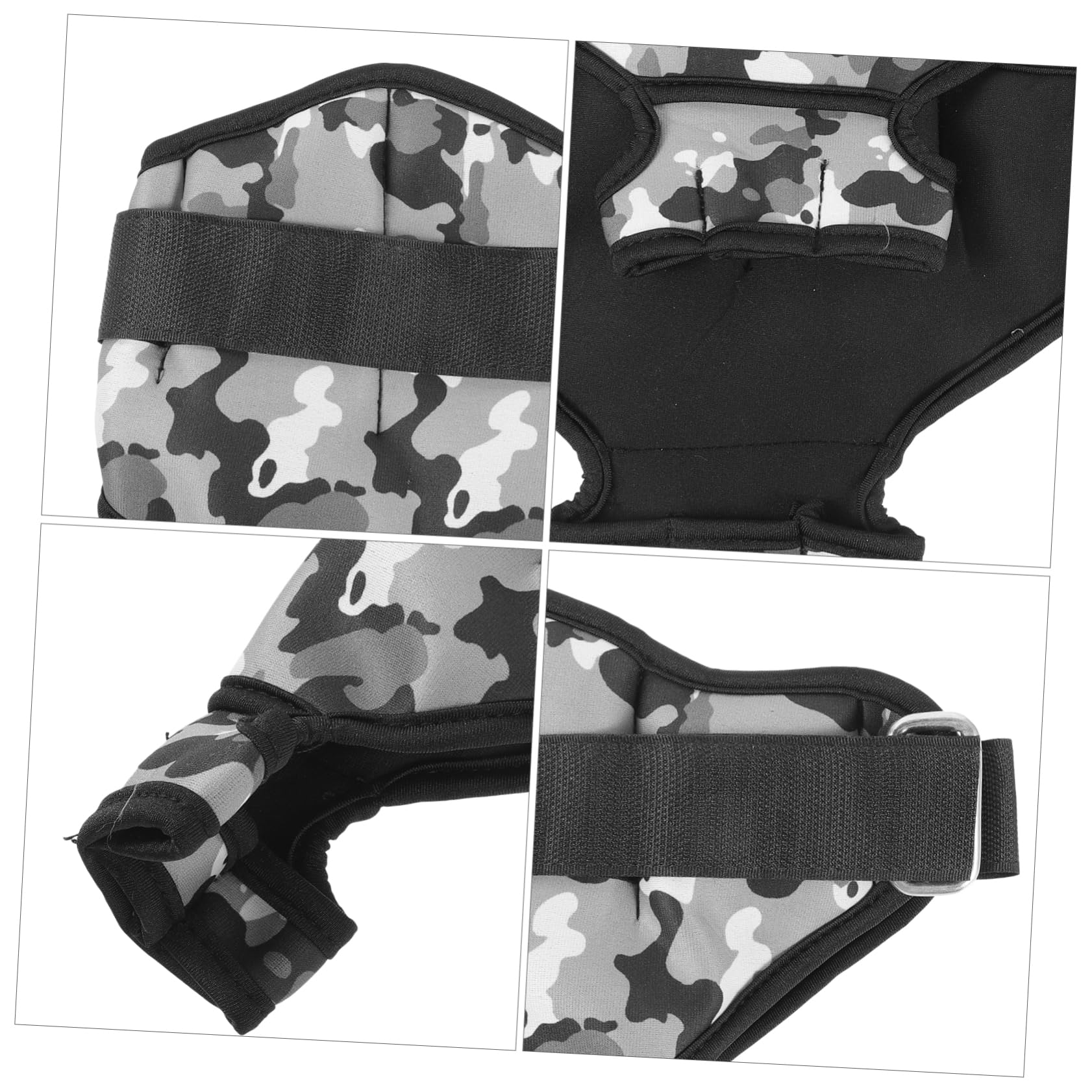 UPKOCH Pesas de Tobillo Ajustables para Running y Endurance Material de Poliéster y Arena de Hierro, sin Fugas y Resistentes para Entrenamiento Físico