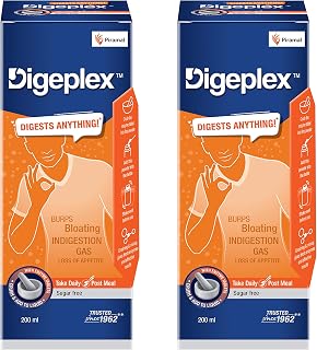 Digeplex Liquid and Tablet, Pack of 2 (200 ml X 2) Price In India