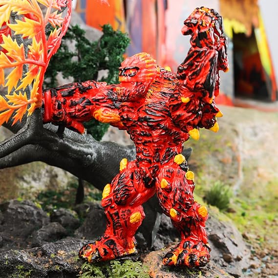 Doyomtoy Magma Puppet Toys, Mythological Legendary Magical Beast Models, Magma Monster Toys, Creature Mythological Animals, Animal Toy Models, Kids Gifts