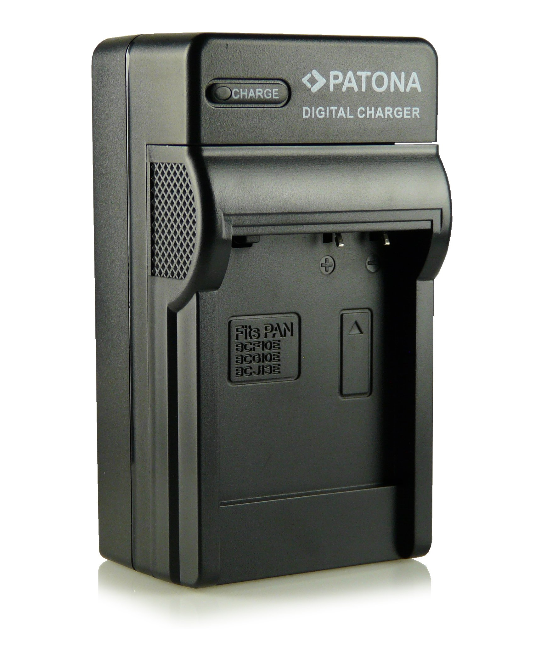 PATONA 3en1 Chargeur pour DMW-BCG10E Batterie Compatible avec Panasonic Lumix DMC-FT1 DMC-TZ10 DMC-TZ20 DMC-ZS1 DMC-ZX3