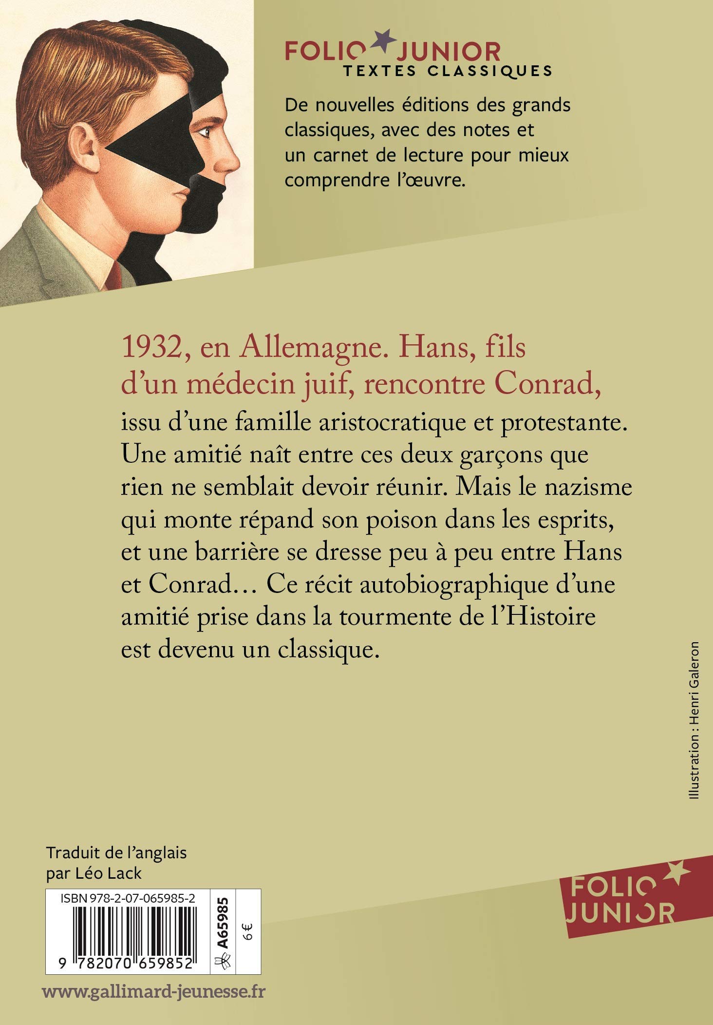 L Ami Retrouvé Nombre De Pages La Galerie