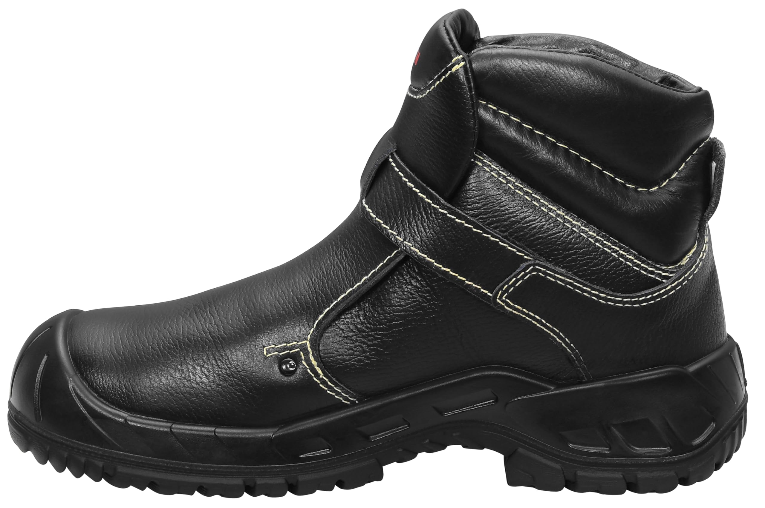 ELTEN CARL S3 HI, męskie buty ochronne, skórzane, stalowy nosek, lekkie, wytrzymałe, czarne, rozmiar: 46