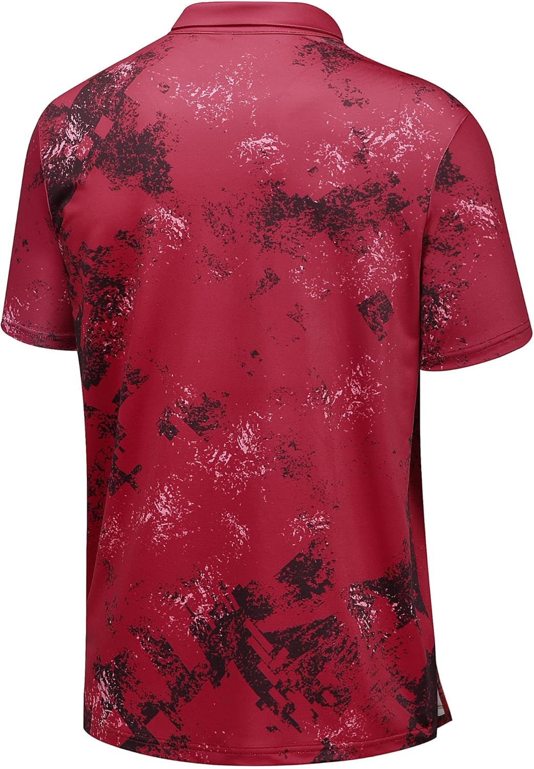 Men's Golf Shirts-Moisture Wicking Dry Fit Performance Recycled Polo Short Sleeve for Bussiness Casual Tennis - Image 2