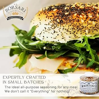 Everything Brooklyn Bagel Seasoning | Artisanal Spice Blend | Gustus Vitae