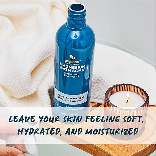 Miniatura 3 de MAG I.C. Bath Soak Magnesio Soak Lavanda infundida con sal para el relajante muscular perfecto, piel hidratada Hidratar mientras los músculos se