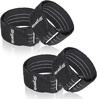 Elastic Ankle Straps, Cowboy Boot Straps, Adjustable Elastic Pant Leg Straps for Biking, Fishing, Hiking, Wading etc.