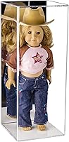 Vista 41 de Better Display Cases Estatuilla de mesa de acrílico transparente con espejo para muñeca de juguete caliente, figura de acción Bobblehead o figura
